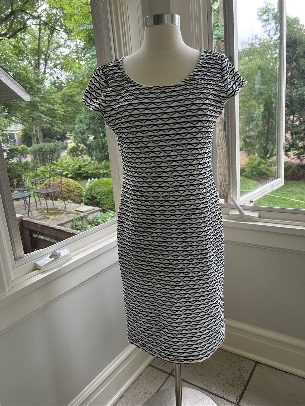 Soft textured slightly stretchy longer dress